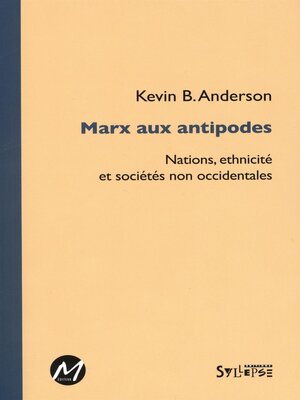 cover image of Marx aux antipodes